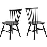 Møbler AC Design Furniture Susanne Black Køkkenstol 86cm 2stk