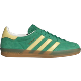 Dame - Grøn - Ruskind Sneakers adidas Gazelle Indoor - Semi Court Green/Almost Yellow/Gum
