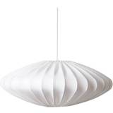 Hvid Lampedele Watt & Veke Ellipse - White Lampeskærm 65cm
