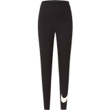 8 - Polyester Tights Nike Sportswear Classics Women's High Waist Graphic Leggings - Black/Sail