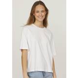 Sisters Point Dame T-shirts & Toppe Sisters Point HEDA-LOOSE.SS White