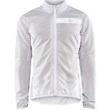 Genanvendt materiale - Hvid Overtøj Craft Sportsware Essence Light Wind Jacket M - White