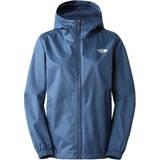 The north face jakke dame The North Face Women's Quest Hooded Jacket - Shady Blue/TNF White