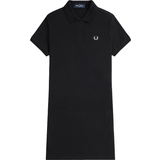 Fred Perry Dame Kjoler Fred Perry Shirt Dress - Black