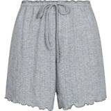 42 - Dame Shorts Neo Noir Shorts Merritt Pointelle Shorts Light grey