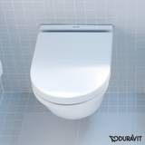 Duravit Væghængt Toiletter Duravit Starck 3 kompakt væghængt toilet, rengøringsvenlig, hvid