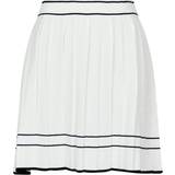 Hvid - Nylon Nederdele Neo Noir Dora Knit Nederdel Hvid