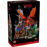 Lego 21348 Dungeons & Dragons: Den røde drages fortelling pieejams tilgjengelig på 01/07/2024
