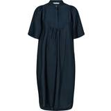 12 - Polyester Kjoler Co'Couture Callum Volume SS Dress Ink