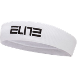 Dame - Nylon Pandebånd Nike Elite Headband - White