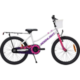 Børn - Støttehjul Cykler Puch Moonlight Pige 20" 2024 - White/Pink Børnecykel