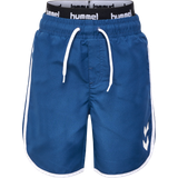 164 - Piger Badetøj Hummel Swell Board Shorts - Dark Denim (223352-7642)