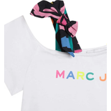 Sløjfe Overdele Marc Jacobs Kid's Bow Detail Logo Print T-shirt - White