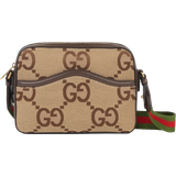 Gucci Håndtasker Gucci Jumbo GG Messenger Bag - Camel/Ebony