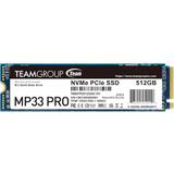 M.2 - PCIe Gen3 x4 NVMe - SSDs Harddiske TeamGroup MP33 Pro SSD TM8FPD512G0C101 512GB