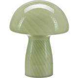 Glas - Grøn Bordlamper Cozy Living Mushroom S Green Bordlampe 23cm