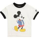 Mickey Mouse T-shirts Børnetøj GAP Disney Long Sleeve Crew Neck T-shirt - White