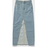 Won Hundred Bomuld Tøj Won Hundred Cynthia Deconstructed Blue Jeans blue female Skirts now available at BSTN in