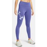 Dame - Guld Tights Under Armour Essential Leggings Blue Woman