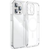 Joyroom Plast Mobiltilbehør Joyroom JR-14D7 transparent magnetic case for iPhone 14 Plus