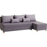 Møbler JYSK Hampen Light/Dark Grey Sofa 214cm 2stk 3 personers