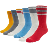 Multifarvet - Nylon Strømper Nike Everyday Plus Cushioned Crew Socks 6-Pack - Multicolour