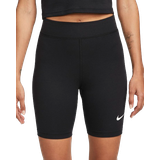 22 - Dame Tights Nike Sportswear Classic Women's High Waisted Biker Shorts - Black/Sail