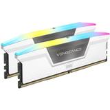 Hvid RAM Corsair Vengeance RGB DDR5 5600MHz 2x16GB (CMH32GX5M2B5600C40W)
