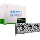 GeForce RTX 4080 Super Grafikkort MSI NVIDIA GeForce RTX 4080 SUPER Gaming X Slim 2xHDMI 2xDP 16GB