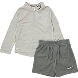 68 - Piger Øvrige sæt Nike Infant Pacer 1/4 Zip Top/Shorts Set - Grey