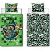 Minecraft Sengetøj grøn