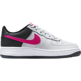 Nike air force 1 pink Nike Air Force 1 GS - White/Dark Obsidian/Fierce Pink