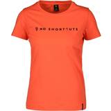 Scott Dame Overdele Scott Women's No S/S T-shirt rød