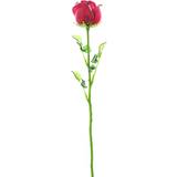 Rød Brugskunst Europalms Crystal Rose Rosa Kunstig plante 12stk