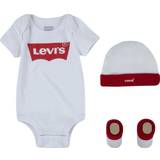 Babyer - Hvid Øvrige sæt Levi's Baby Batwing Onesie Set 3pcs - White (864410012)