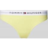 Tommy Hilfiger Gul Undertøj Tommy Hilfiger TH Original String mit Logo-Taillenbund YELLOW TULIP