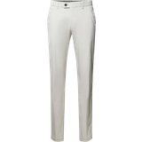 54 - Plisseret Bukser & Shorts HILTL Regular Fit Chino Trousers - Silver