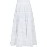Lange nederdele - S Neo Noir Felicia S Voile Skirt - White
