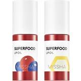 Missha Læbeprodukter Missha Superfood Lip Oil 2-pack