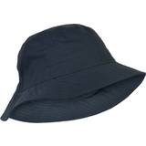 Blå Solhatte Børnetøj Mikk-Line Sun Bucket Hat - Blue Nights (98120)