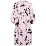 Viskose Kjoler Bruuns Bazaar FloretBBSarina Dress - Light Pink Aop