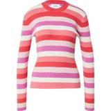 Nümph Dame Sweatere Nümph NUBERRY STRIPE PULLOVER Teaberry