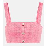 Paul Smith Dame Sko Paul Smith Boucle Embellished Cropped Top