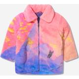 Kunstpels - Multifarvet Overtøj Gil Bret Stella McCartney Kids Printed faux fur coat multicoloured Y