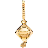 Pandora Guld Smykker Pandora Graduation Cap Dangle Charm - Gold