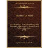 Harry Potter Select List of Books Appleton Prentiss Clark Griffin 9781164832362