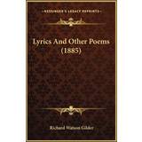 PrettyLittleThing 32 - Sort Tøj PrettyLittleThing Lyrics And Other Poems 1885 Richard Watson Gilder 9781163973509