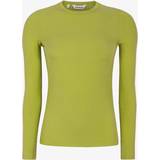 Dame - Gul - Lynlås Sweatere Fred Perry Soft Rebels Fenja Top