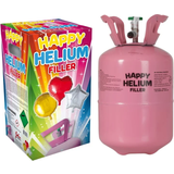 Festartikler Hisab Joker Helium Gas Cylinders 30 Balloons Pink