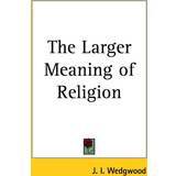Igi&Co Sko Igi&Co Larger Meaning of Religion J. I. WEDGWOOD 9780766191686
